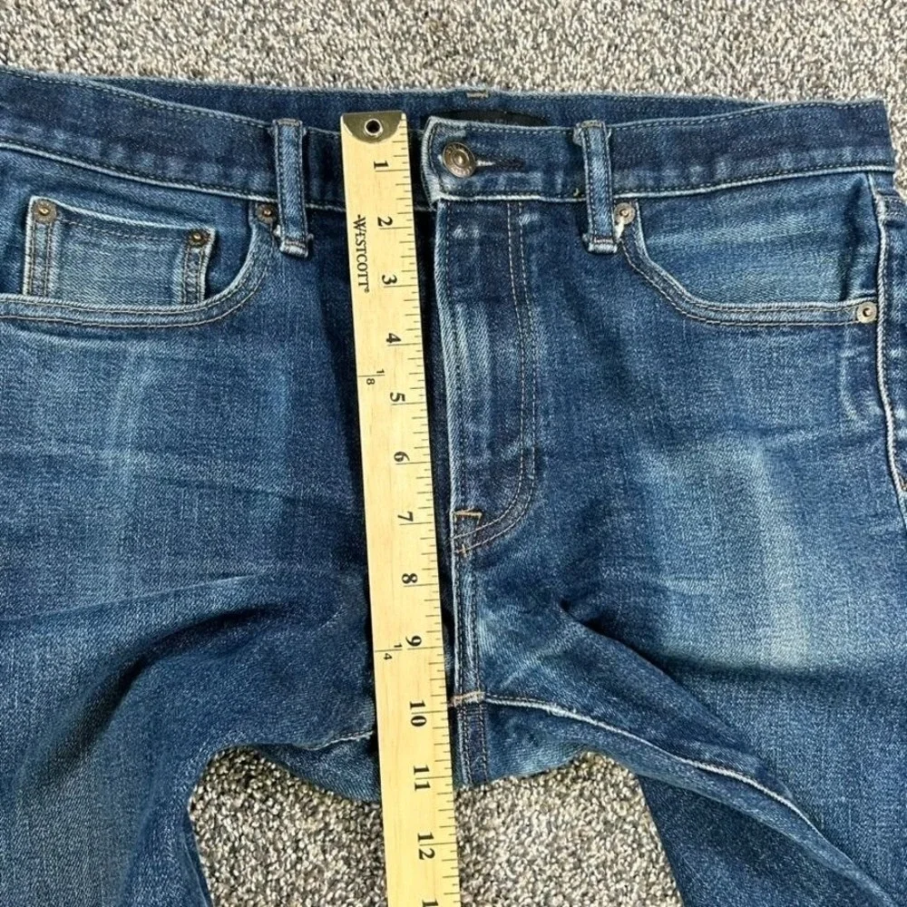 Uniqlo Red Line Kaihara‎ Selvedge Denim Jeans Mens 32x32 Slim Straight Fit Japan